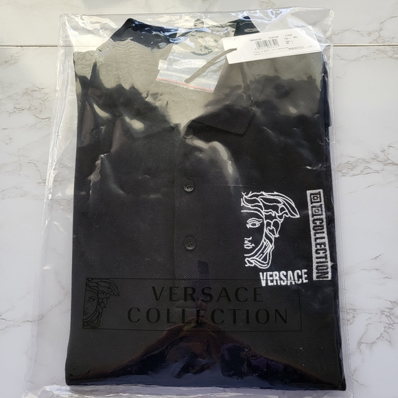Versace Collection Other - VERSACE COLLECTION BLACK POLO SHIRT